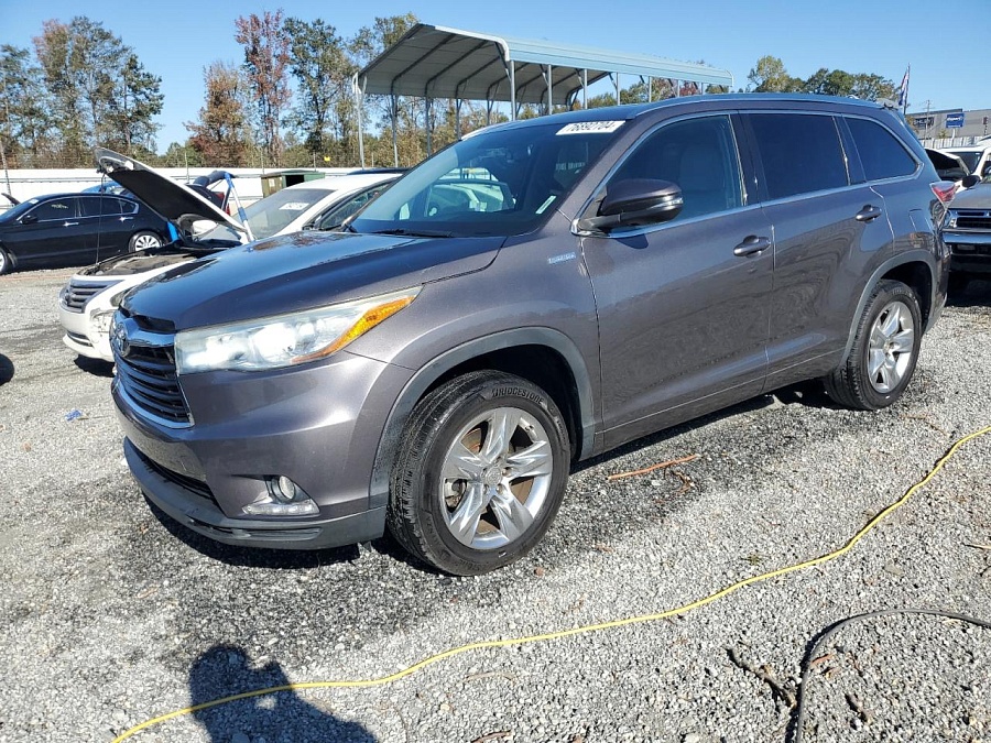 TOYOTA HIGHLANDER LIMITED 2014